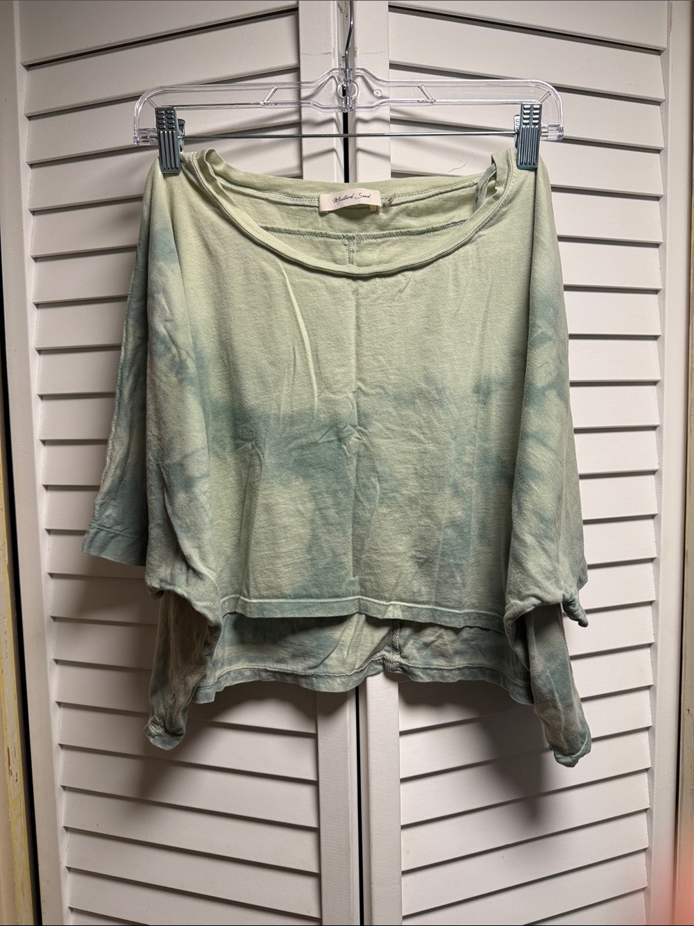 Mustard Seed Light Sage Green Casual Tank Top